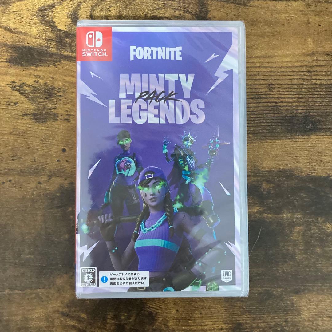 フォートナイト ミンティーレジェンドパック Switch 新品未開封 - メルカリ