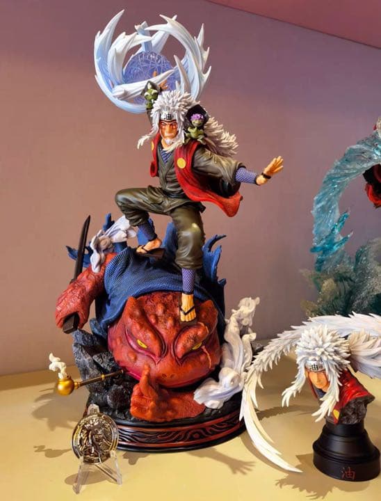 NARUTO ナルト 自来也 ガレージキット ガレキ スタチュー ② - メルカリ