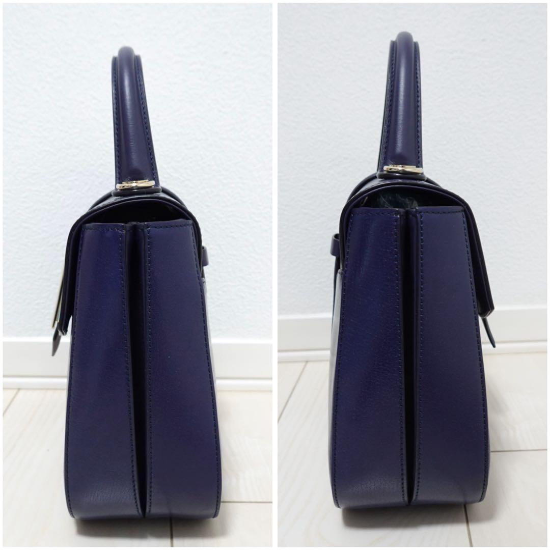 ロジェヴィヴィエ ボーヴィヴィエ ハンドバッグ ショルダーバッグ 紺