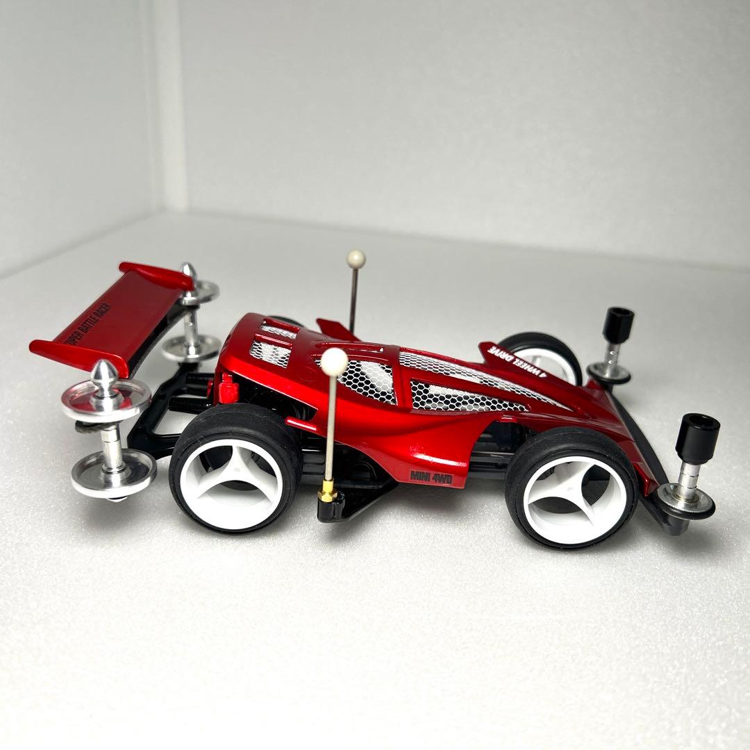 ミニ四駆 ビッグバンゴースト タミヤ 肉抜 塗装 キャンディ 改造