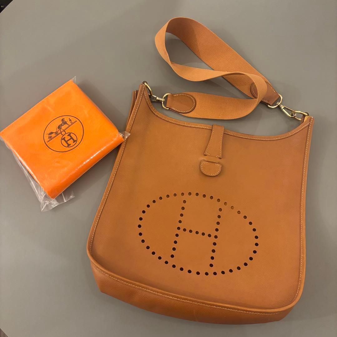 HERMES エルメス エヴリン エブリン　GM キャメル エプソン ショルダー 楽天市場】【バッグ】HERMES エルメス エヴリン エブリン 1 PM