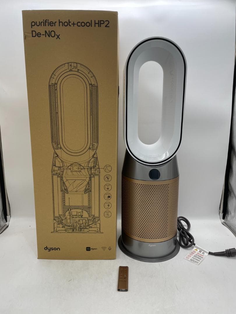 空気清浄機・イオン発生器 Dyson Purifier Hot+Cool HP2 De-NOxHP12WG Dyson Purifier Hot+Cool HP2 De-NOx 空気清浄ファンヒーター ホワイト