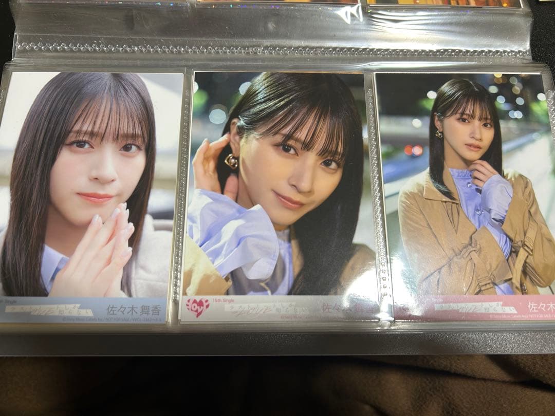 生写真 佐々木舞香 ラストノートしか知らない CD封入 - メルカリ