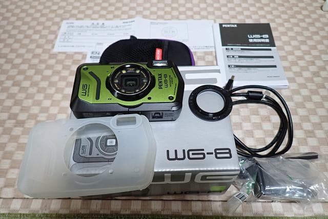 新同品！！PENTAX WG-8 防水カメラ グリーン直販限定品！海水使用なし！ 楽天市場】【公式店】PENTAX WG-8 グリーン（直販限定カラー