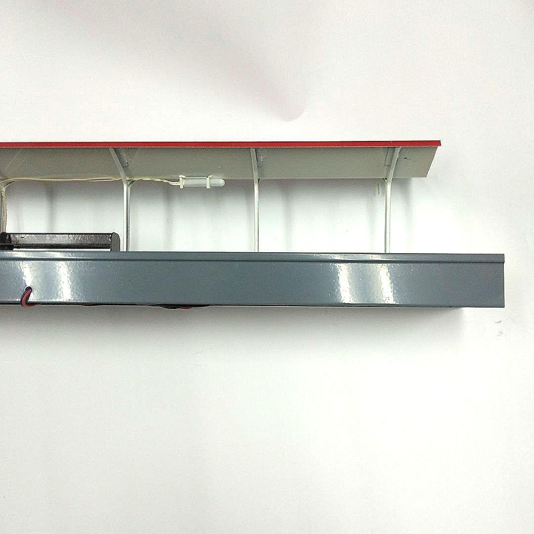 エンドウ 駅ホームNo.1 鉄道模型情景 照明付き HOゲージ 元箱付 希少品