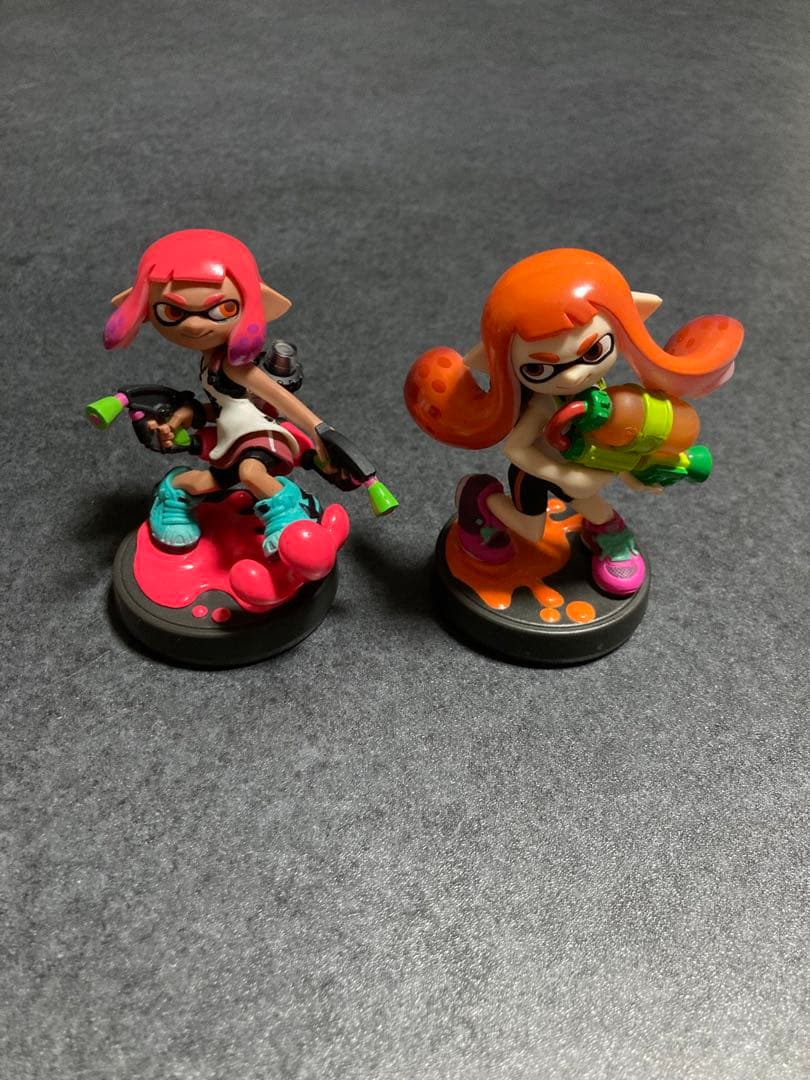スプラトゥーン　amiibo ガール 楽天市場】amiibo アミーボ ガール（スプラトゥーンシリーズ）オレンジ
