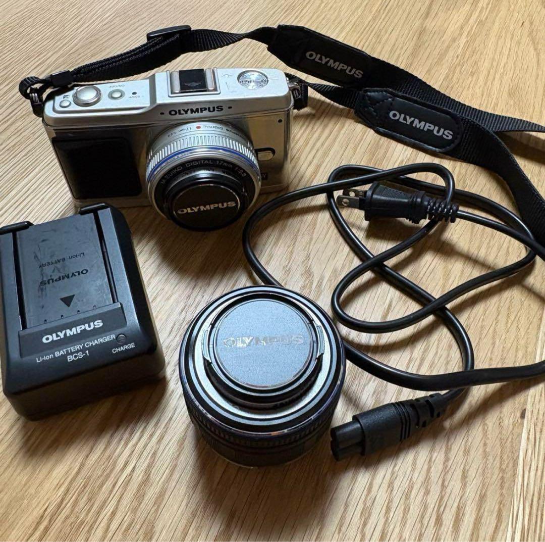 オリンパス　OLYMPUS PEN E-P1 ミラーレス一眼　レンズセット　本体 オリンパス（OLYMPUS） ミラーレス OLYMPUS PEN E-P1 レンズキット