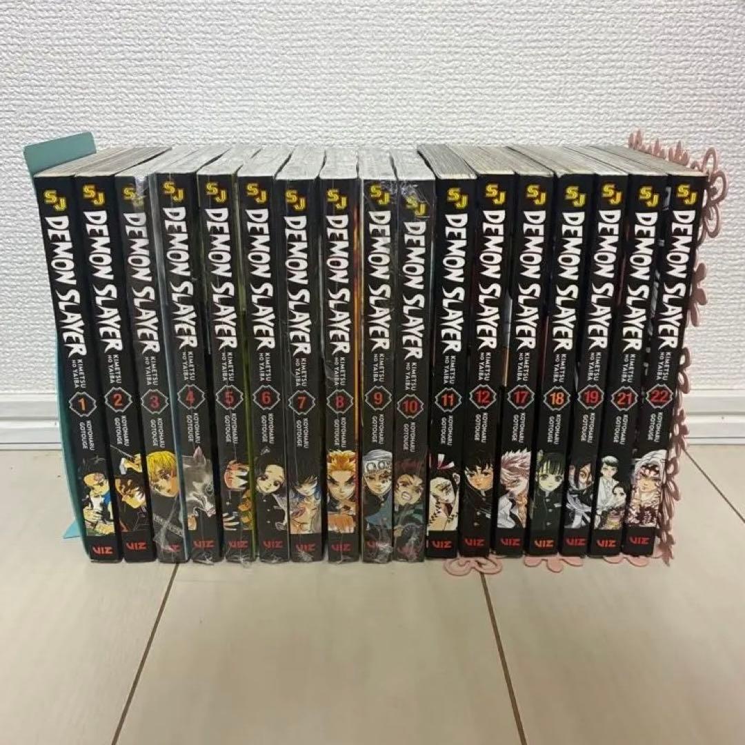 に*ざ様 英語版 Demon Slayer: 鬼滅の刃 Vols. 1‑23+0 Demon Slayer Manga Box Set Kimetsu no Yaiba (Volumes 1–23