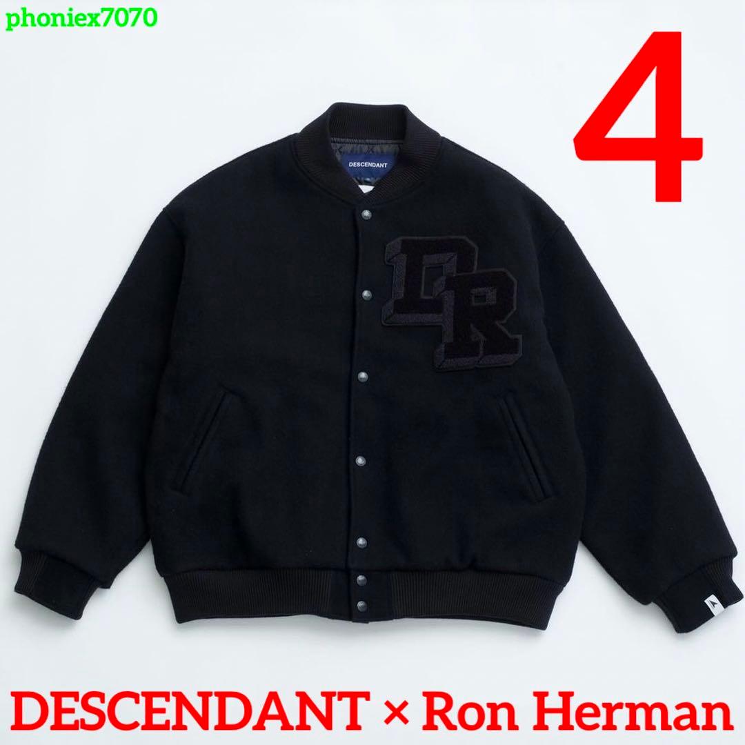 DESCENDANT Ron Herman Varsity Jacket【4】 DESCENDANT for Ron Herman “FLUKE UP VARSITY JACKET”が2026年 1/10