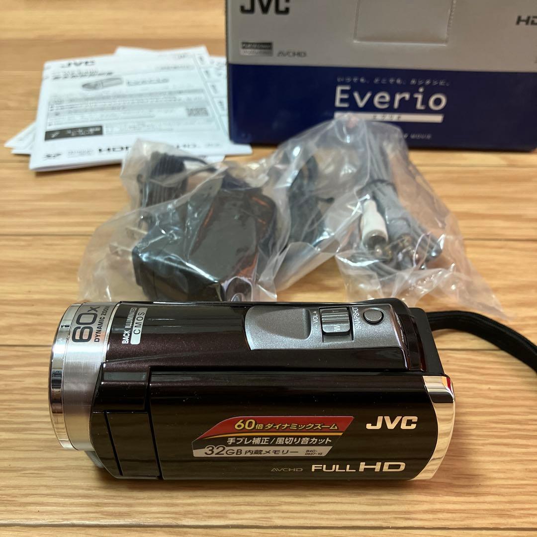 Everio GZ-E400-Tハイビジョンメモリームービー エブリオ 難あり