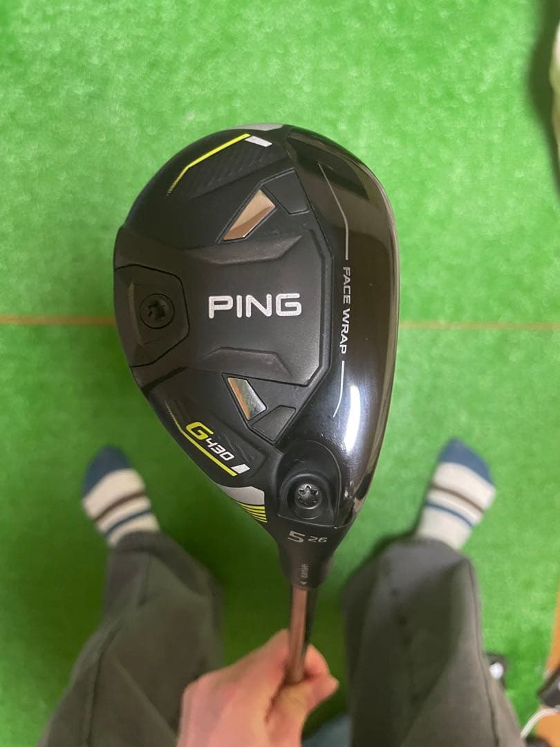 G430 5U ツアークローム85S 5番ユーティリティ G430 ハイブリッドユーティリティ PING TOUR 2.0 CHROME 85 レフティ