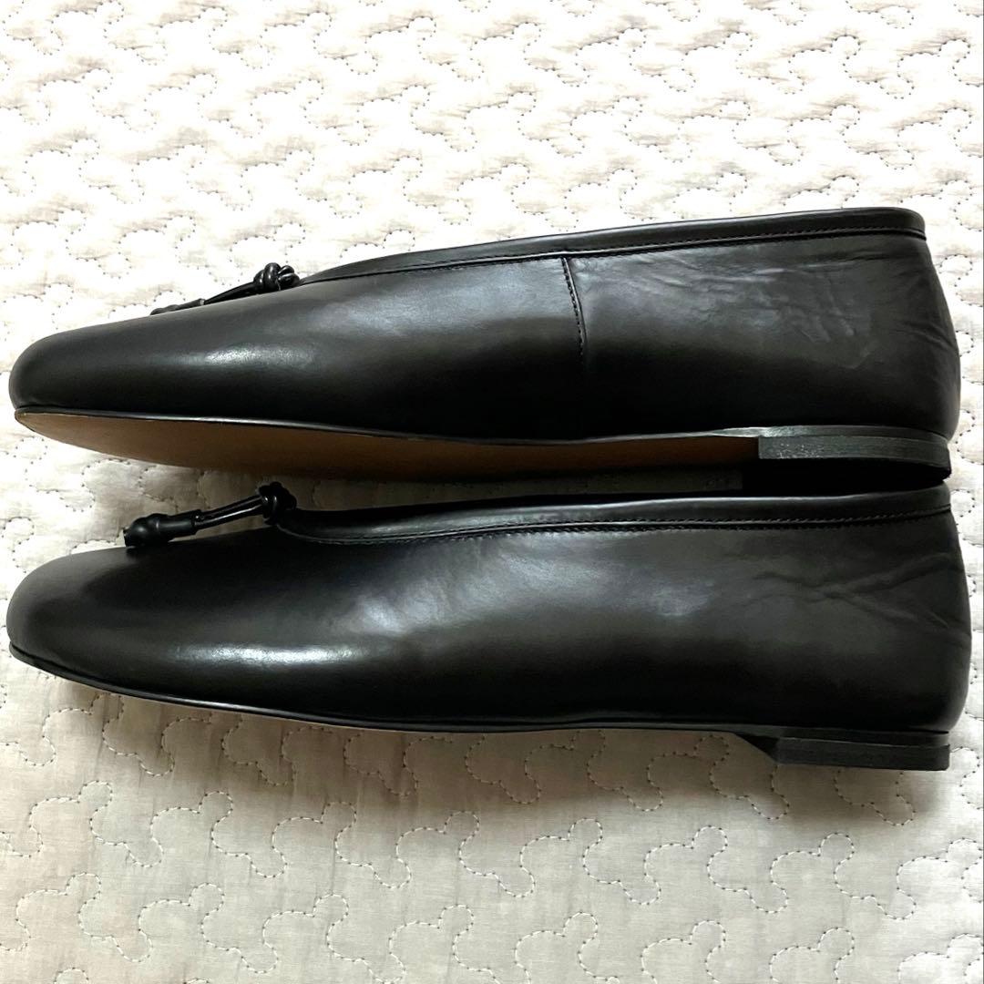 【美品】オデットエオディール　オブリーク　フラットシューズ10　23.5cm