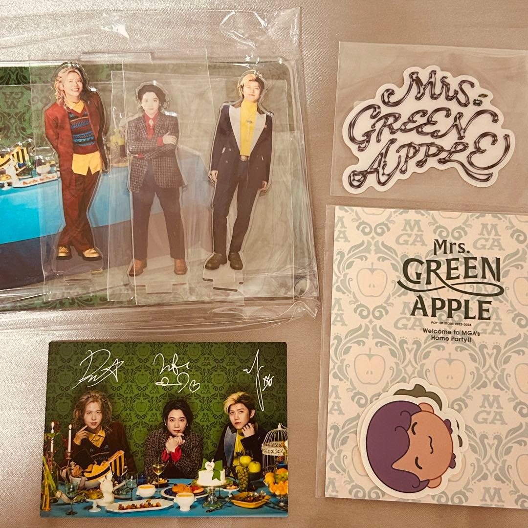 Mrs.GREEN APPLE ポップアップストア アクリルスタンド - メルカリ