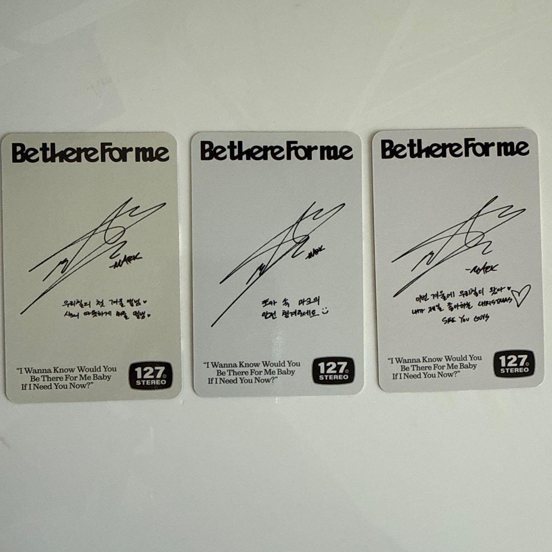 NCT127 マーク トレカ ラキドロ 特典 be there for me - メルカリ
