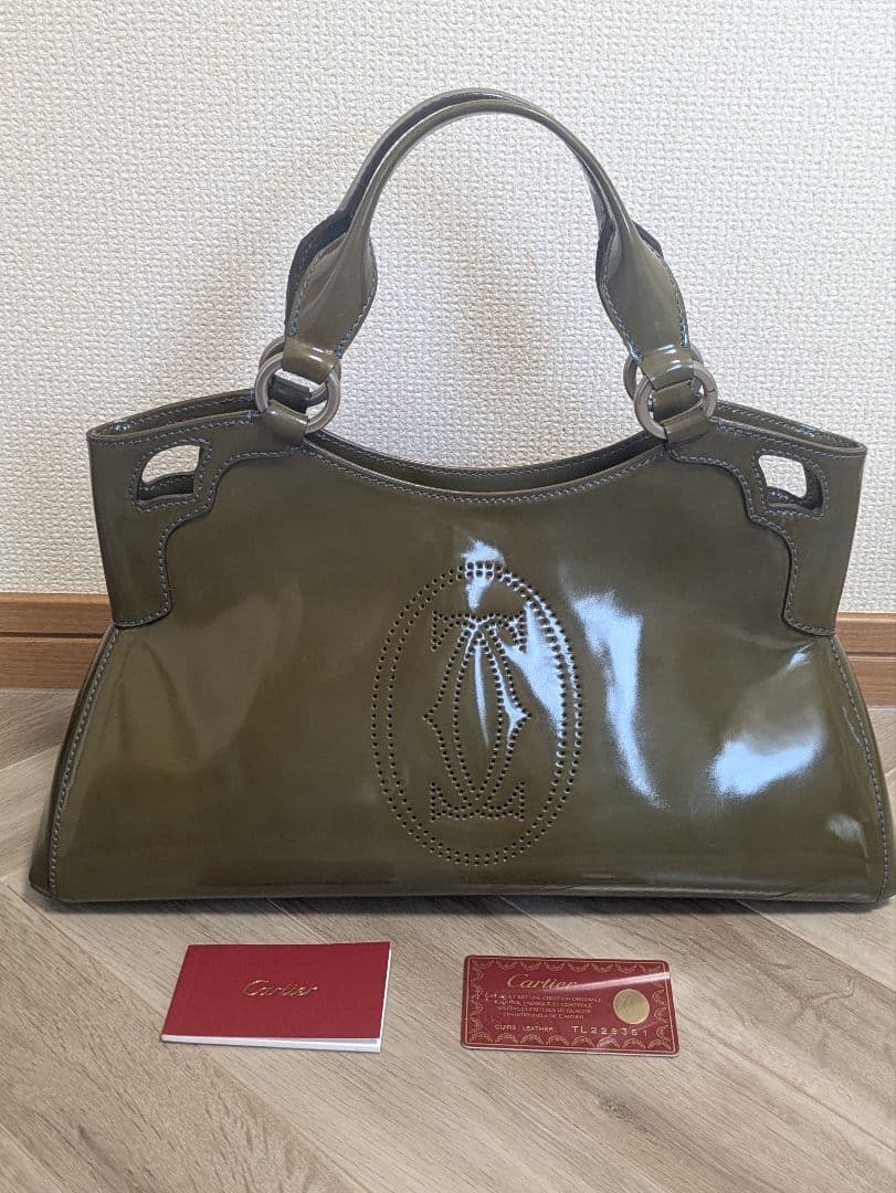 マルチェロ　ドゥ　カルティエ　ハンドバッグ 楽天市場】【バッグ】Cartier カルティエ マルチェロ ドゥ カルティエ