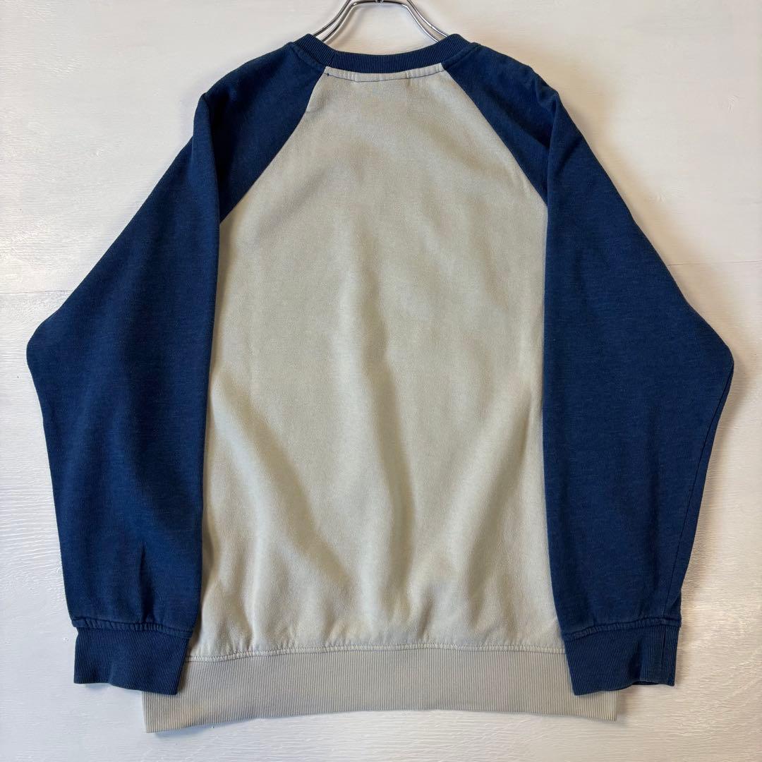 ストレンジャーシングス ラグランスウェット Lサイズ ゴースト