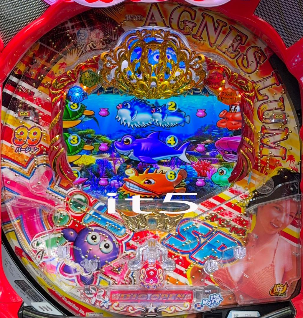 □□SANYO PA大海物語4スペシャル Withアグネス・ラム 循環仕様