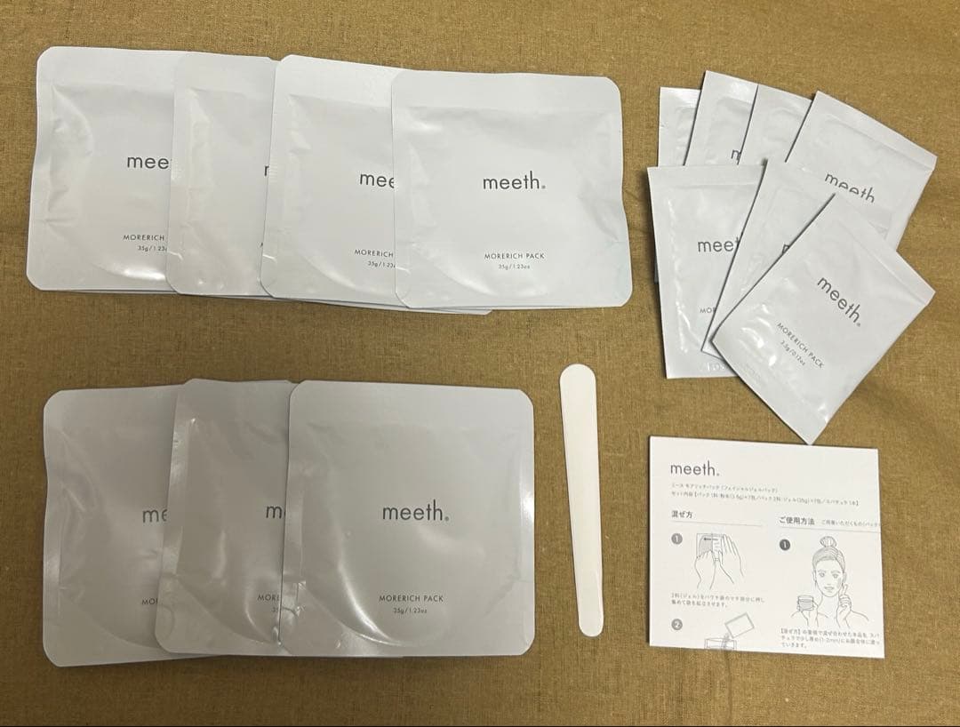 meeth】モアリッチパック7回分（1箱分） - メルカリ