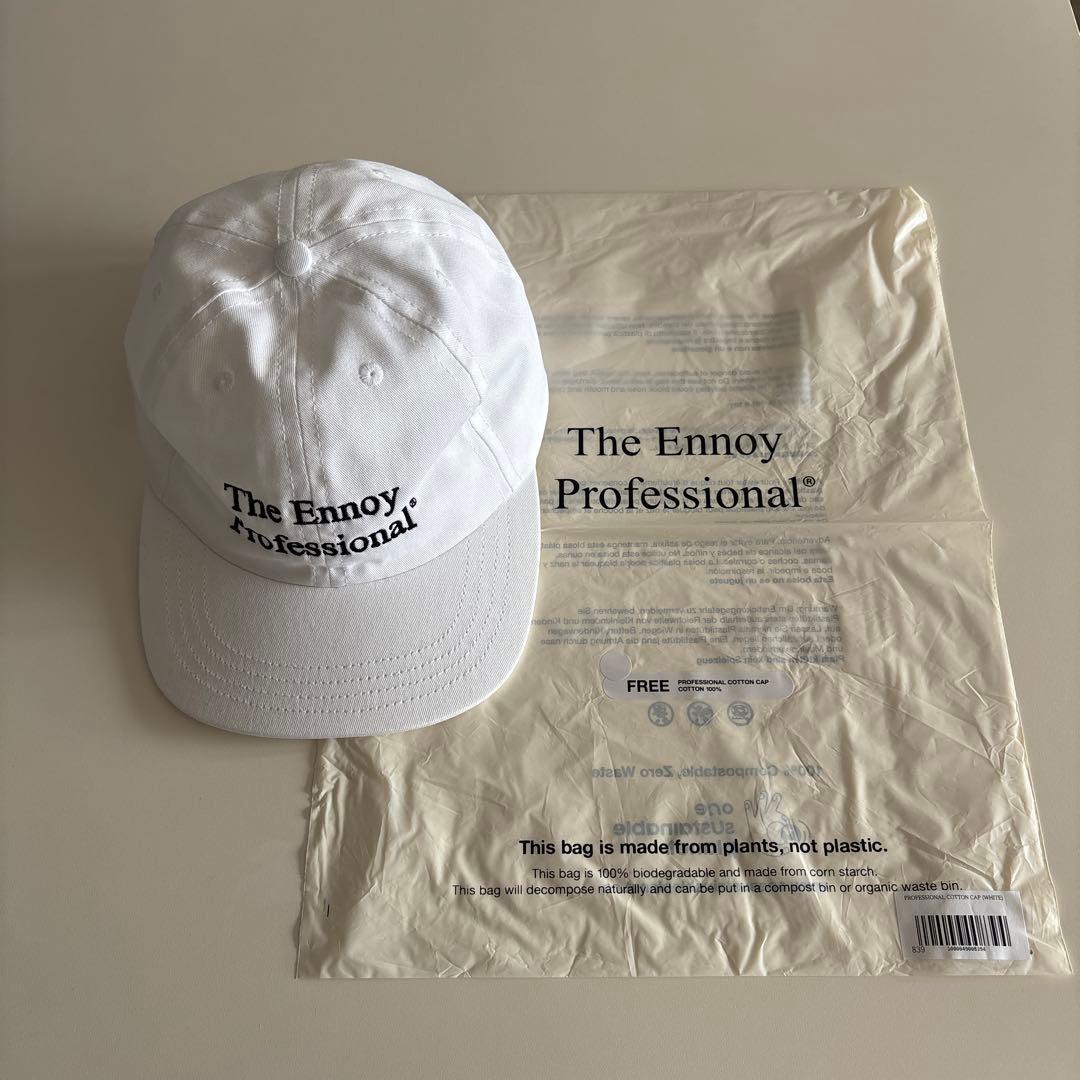 25SS ENNOY PROFESSIONAL COTTON CAP WHITE - メルカリ