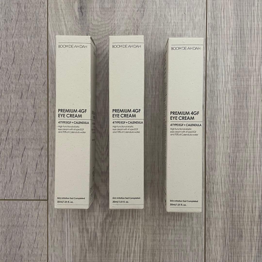 【アイクリーム】PREMIUM 4GF EYE CREAM 3本セット Amazon.co.jp: ma:nyo(マニョ) 4GFアンプルアイクリーム 30ml 弾力