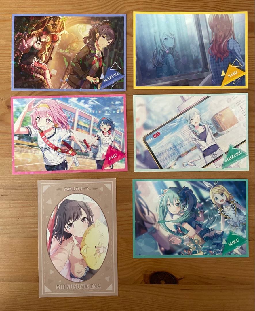 プロセカ ポストカード非売品 アニメイト特典 - メルカリ