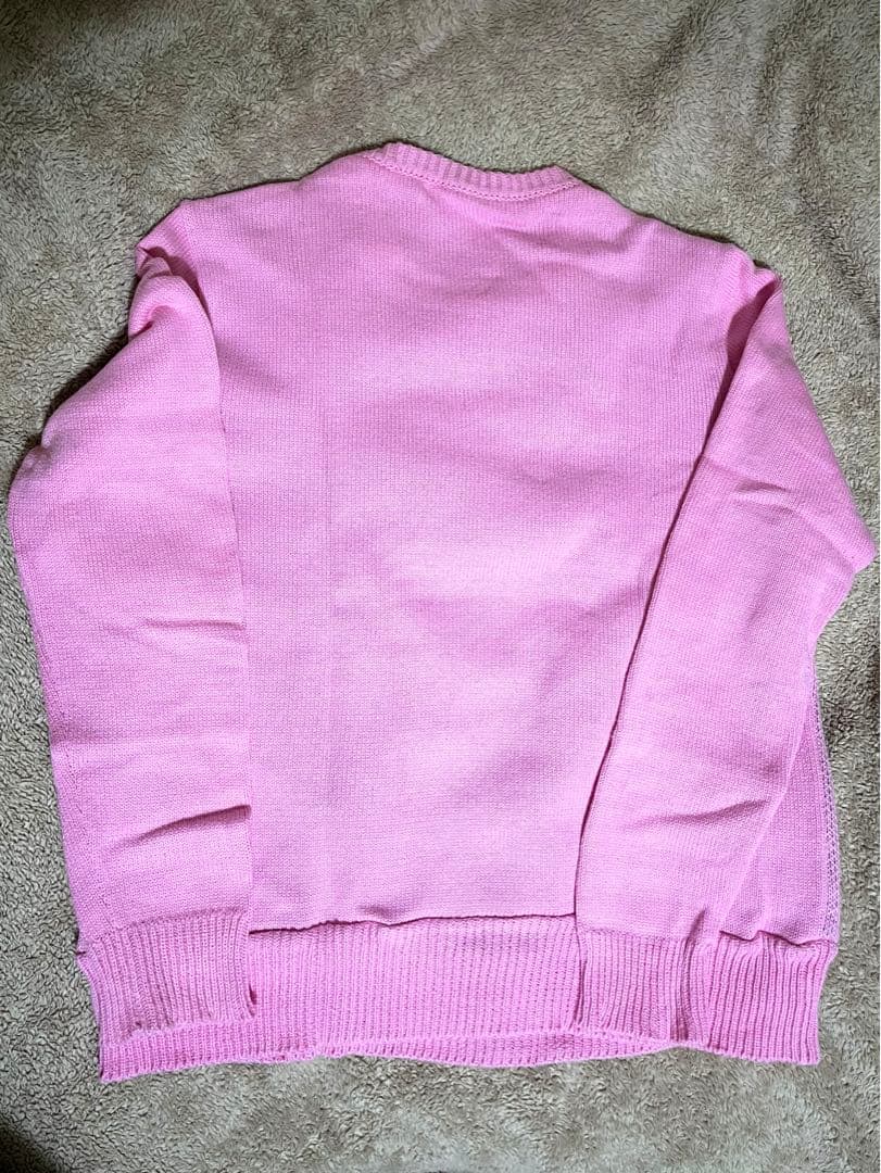 2/23大幅お値下げしました】岡村靖幸 ピーチコットンセーター ピンクM