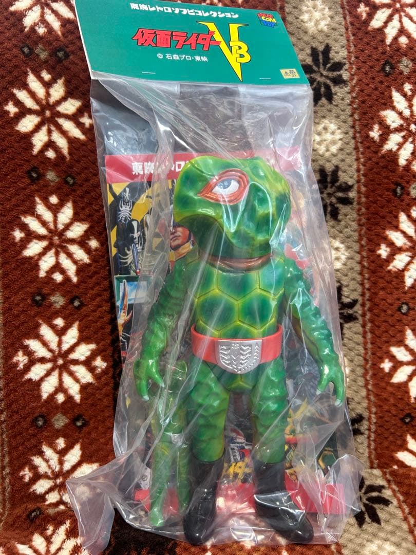 メディコム・トイ×東映レトロソフビ☆カメバズーカ（新色）+ミニソフビ