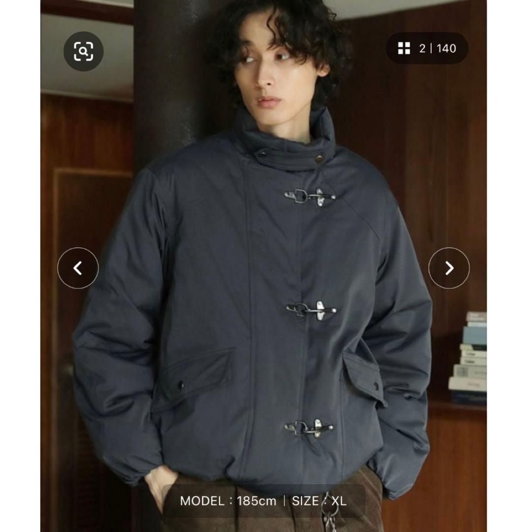 Bleme ファイヤーマン ボリューム 中綿ブルゾン（700フィルパワー