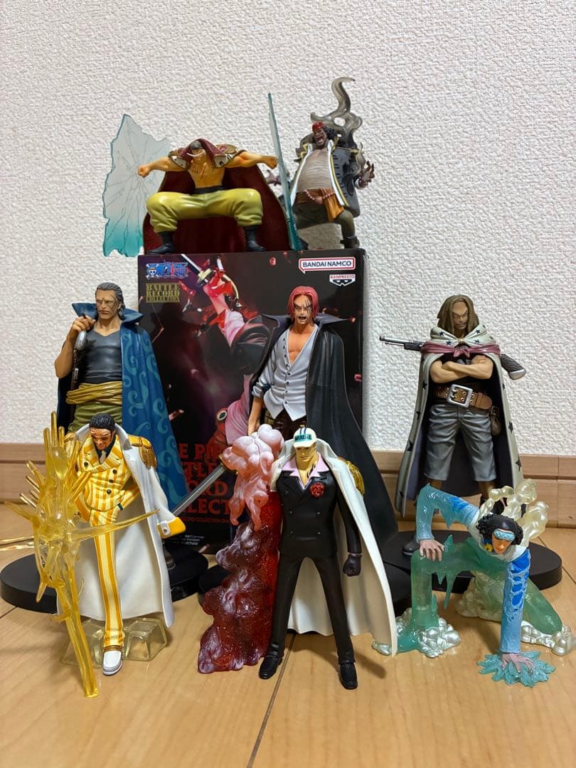 ワンピース フィギュアセット 9体 おまけ付き - メルカリ