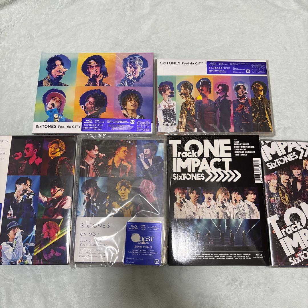 SixTONES ライブBru-ray まとめ売り SixTONES ツアーDVD 3種類まとめ売り - メルカリ