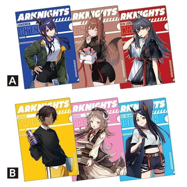 アークナイツ ヴィレッジヴァンガード コラボ2 クリアファイル セット アークナイツ ヴィレッジヴァンガード コラボ2 クリアファイル セット