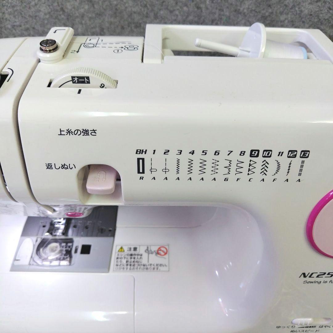 ジャノメ電子ミシン NC2525SP フット付 現行モデル - メルカリ