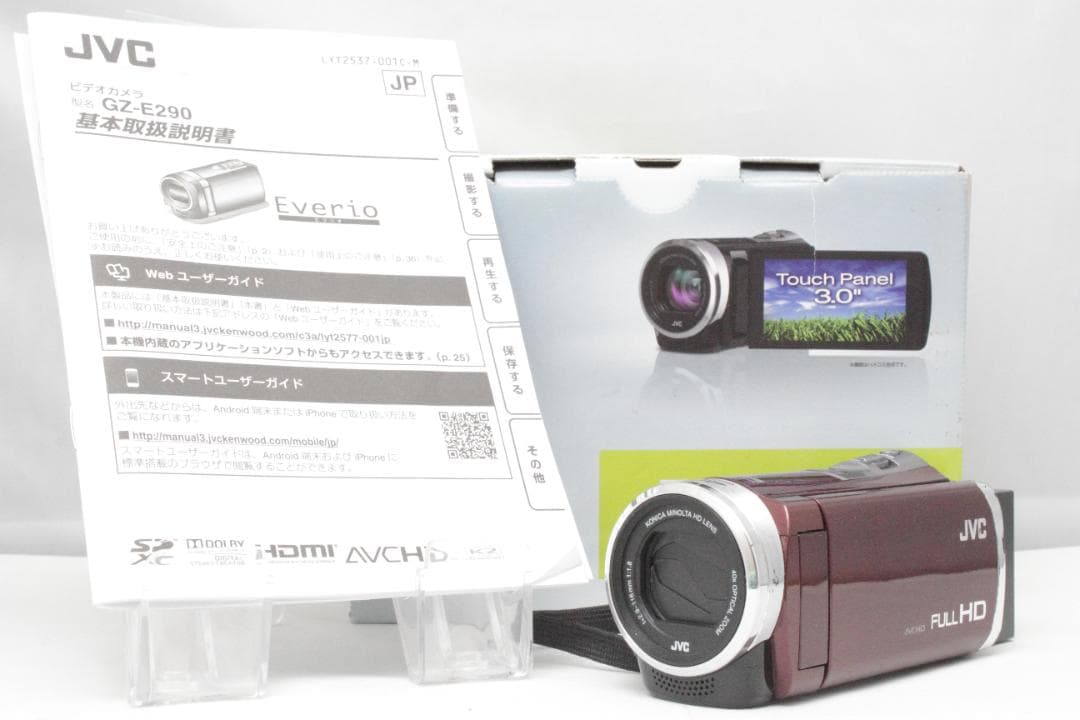 JVC GZ-E290-R　ビデオカメラ ハイビジョンメモリームービーGZ-R75K製品情報｜ビデオカメラ | JVC