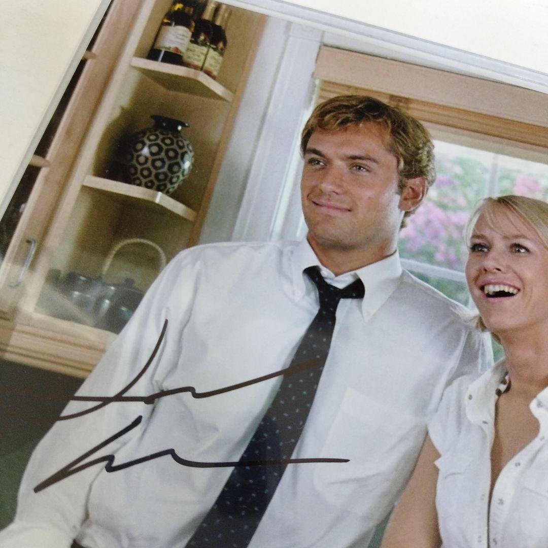 映画 アルフィ ナオミ・ワッツ&ジュード・ロウ 直筆サイン入り8X10