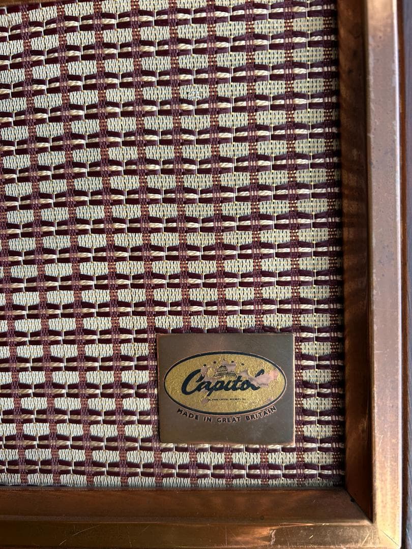 激レア 英EMI製 Capitol Recordsヴィンテージスピーカー