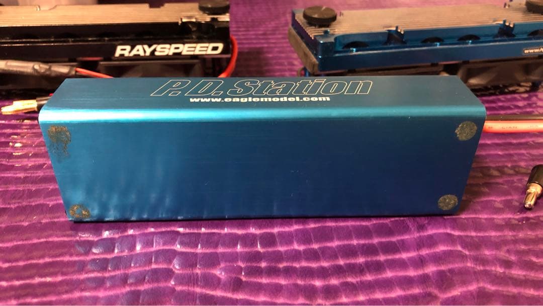 貴重】イーグルP.D.ステーション&バッテリヒートシンクスタンドx2