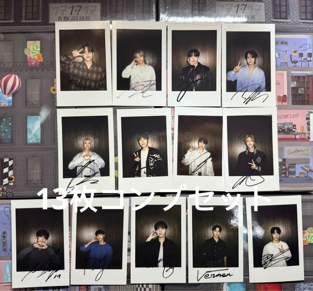 seventeen 中華 一直娱 yizhiyu ポラロイド 13枚セット seventeen 中華 一直娱 yizhiyu ポラロイド 13枚セット
