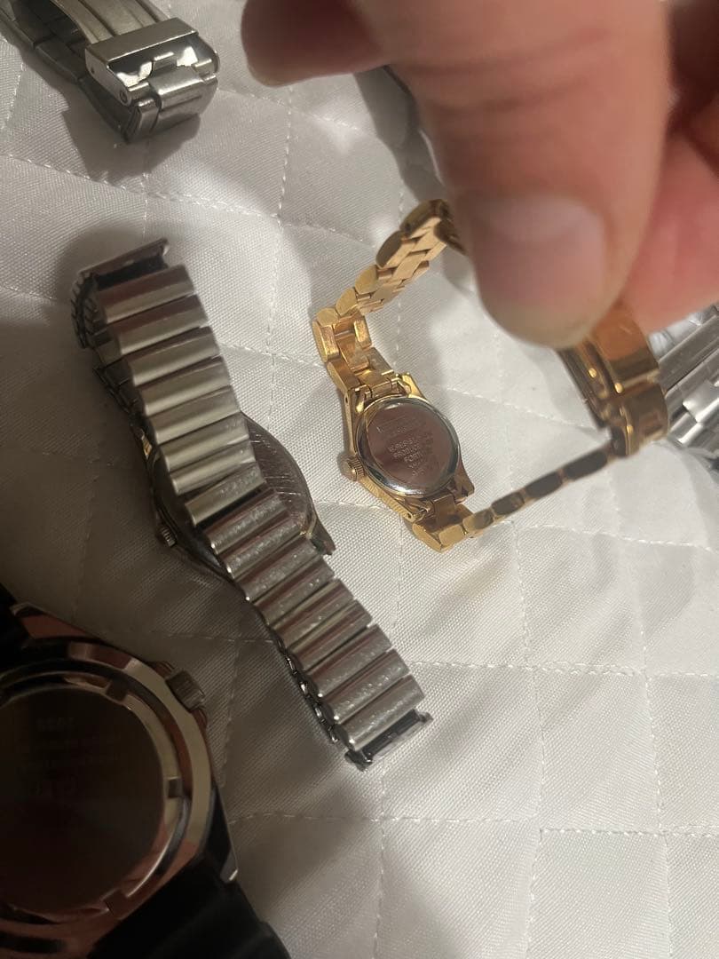 Omega 2個citizen &seiko 箱とストラップ付属。腕時計 Omega 2個