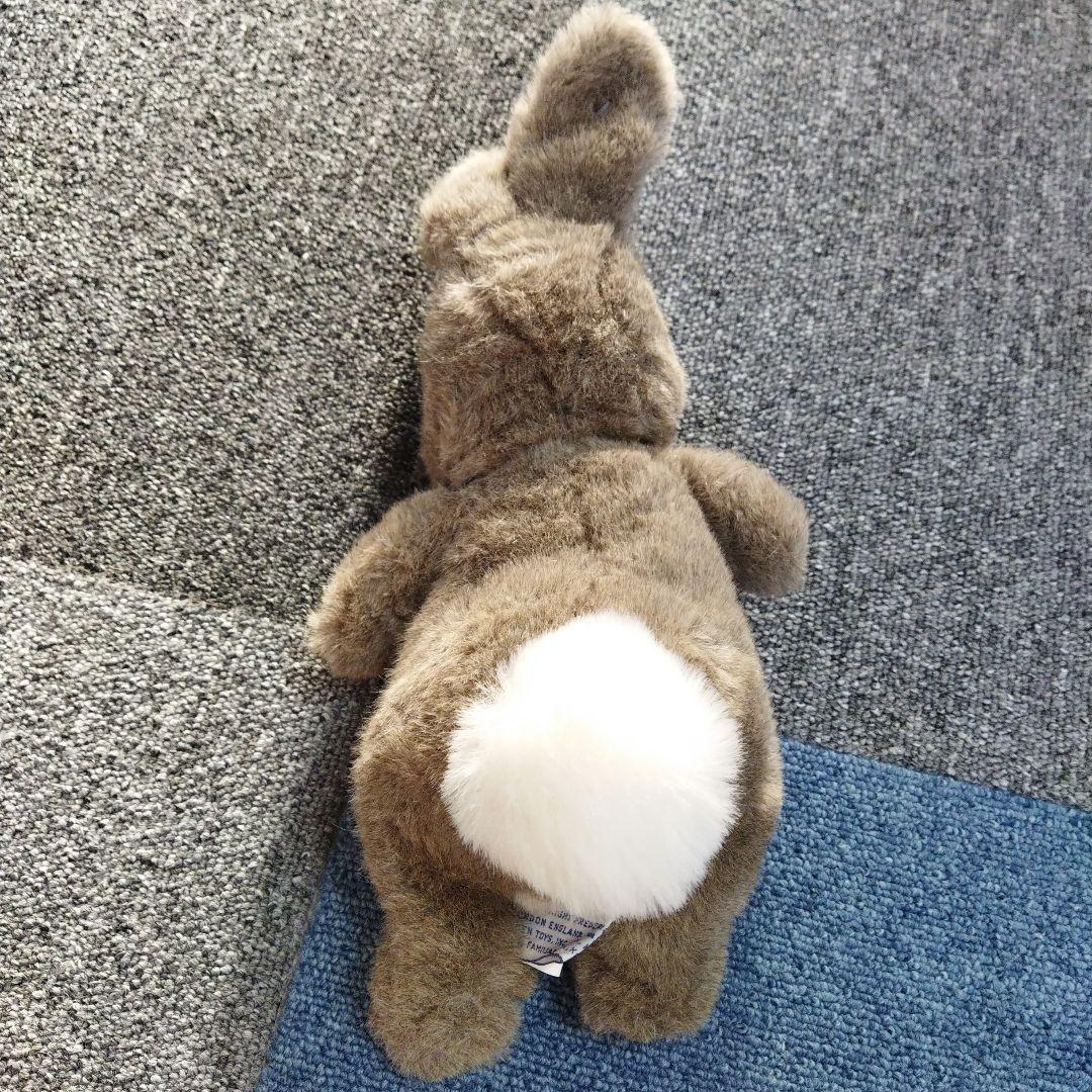 希少familiar製】ファミリア ピーターラビット ぬいぐるみ 耳タグ付き