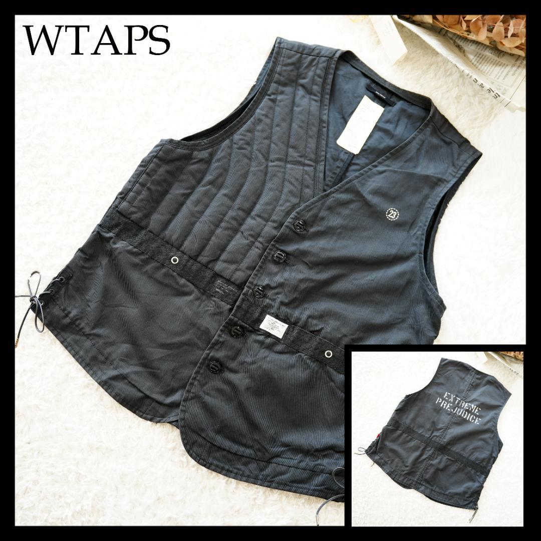 【美品】WTAPS　ダブルタップス　リネン混ミリタリーベスト　ブラック 2026年最新】Yahoo!オークション -「w taps ベスト」(ダブルタップス