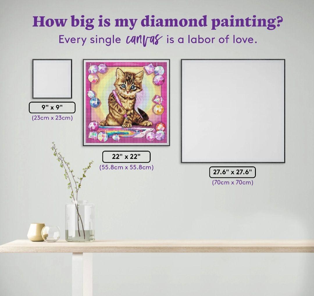 ダイヤモンドアートクラブ DAC キット 猫 - メルカリ