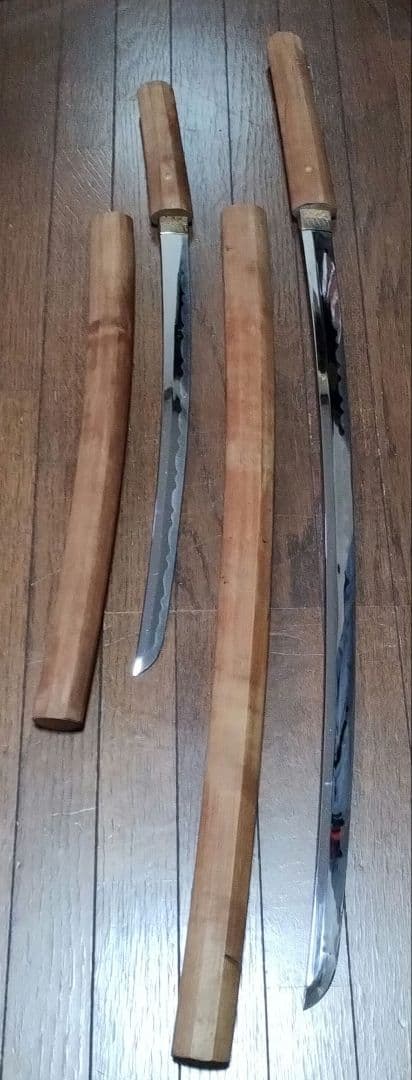 早いもの勝ち 模造刀 白鞘 居合刀 コスプレ 大刀 脇差 アニメ 模擬刀