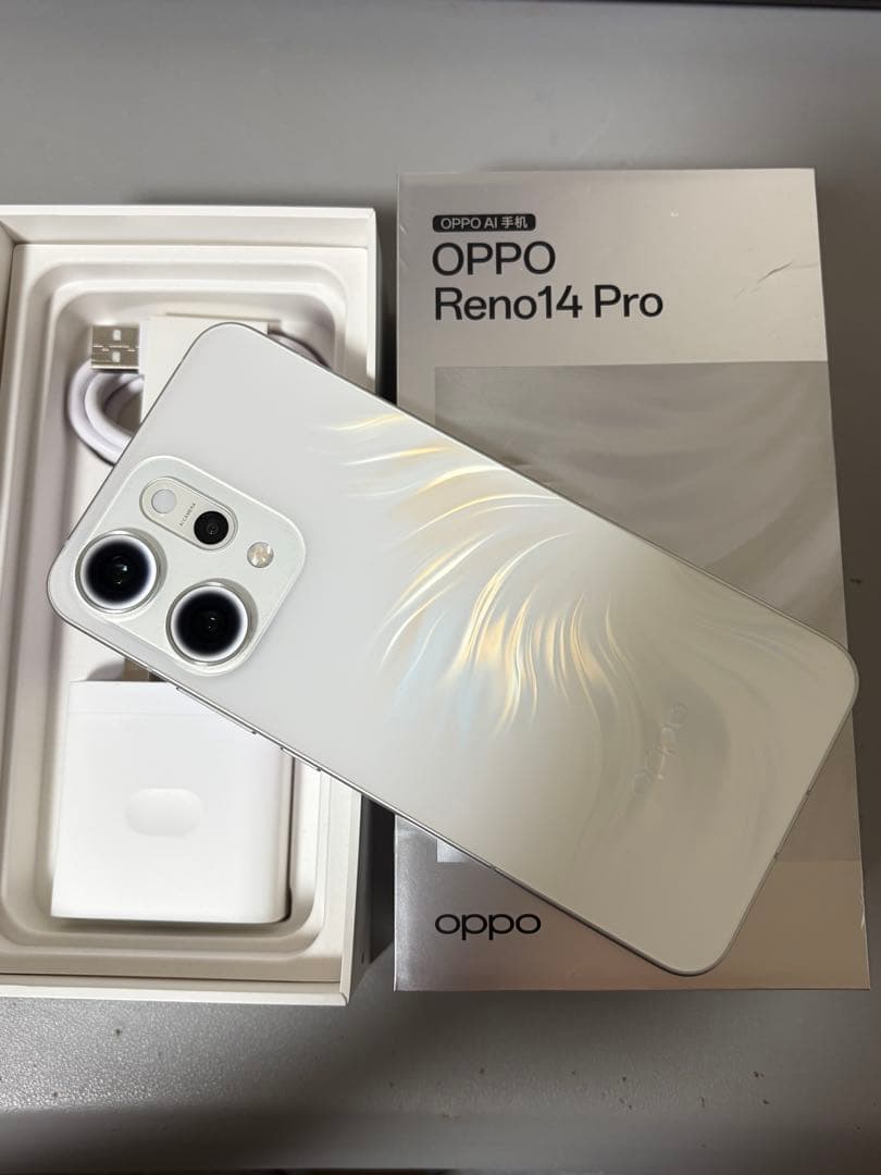 極美品 OPPO Reno14 Pro 16+512GB ホワイト Buy Oppo Reno 14 Pro 5G (12GB, 512GB) Pearl White – Pai International