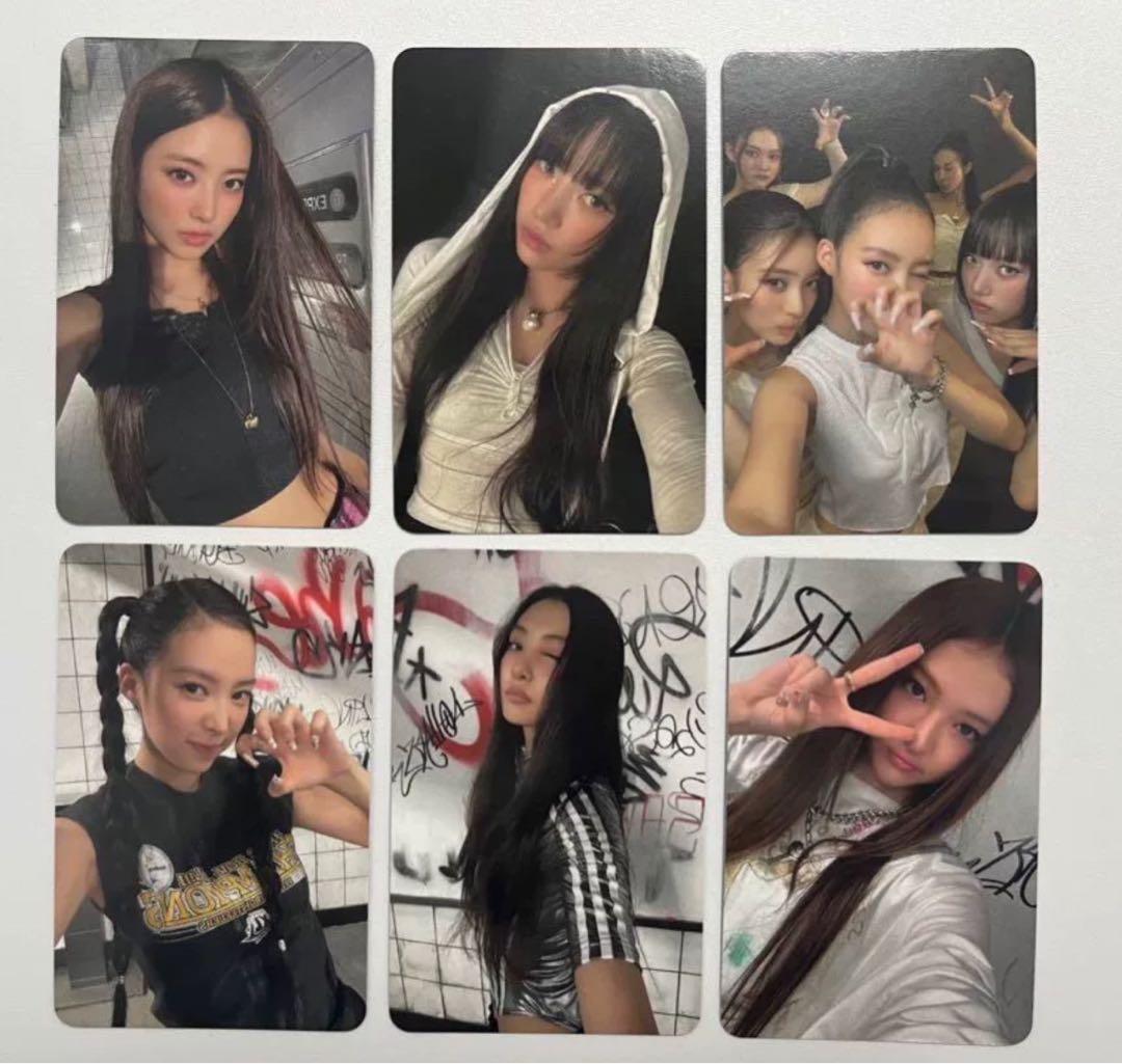 MEOVV サノク showcase 人気歌謡 事前収録 限定 6枚コンプセット ルセラフィム perfectnight サノク 事前収録 限定 トレカ セット