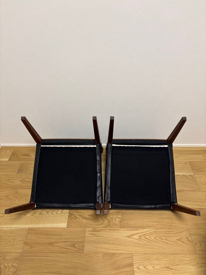 YOU様専用】Ritzwell KLINTクリント ダイニングチェア 黒本革② - メルカリ