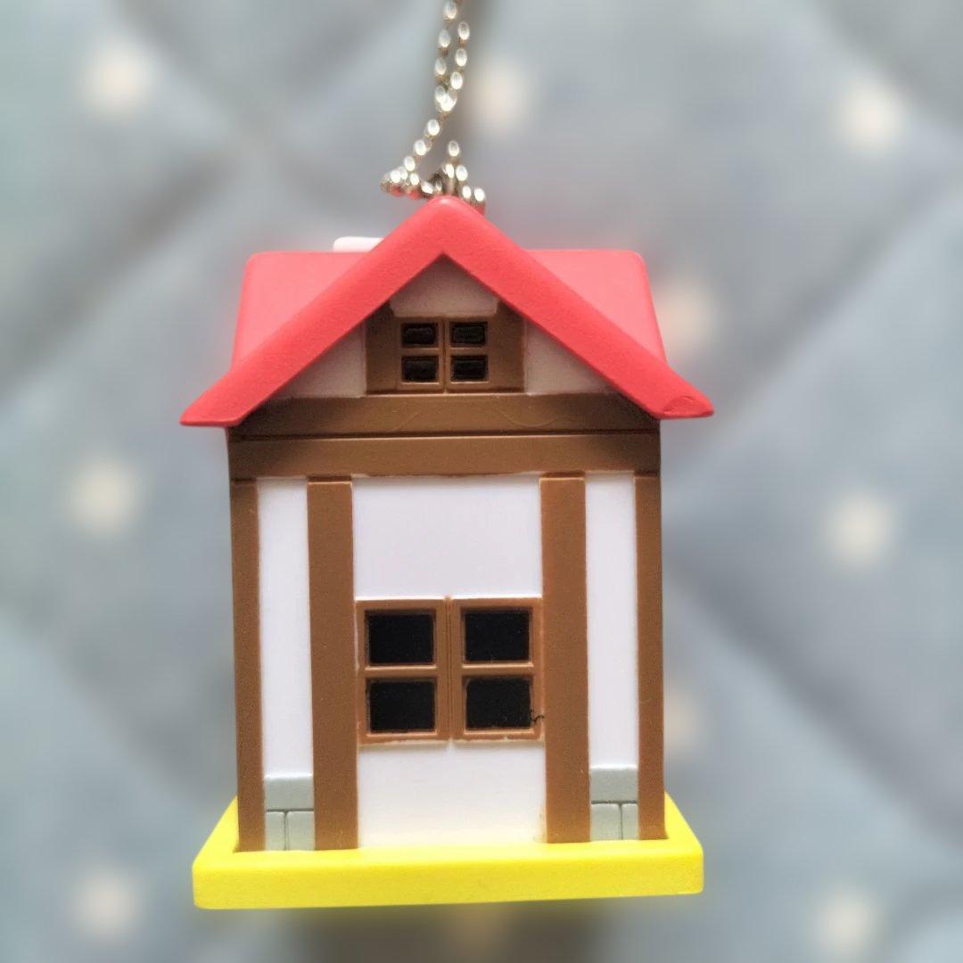 どうぶつの森 キーホルダー ミニミニハウスキーチェーン フー子 平成レトロ