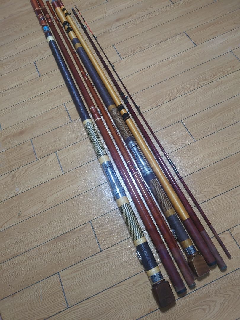 NFT グラス製 石鯛竿 ２セット Yahoo!オークション - 稀少 名石鯛竿 NFT 翔17硬調－525 ケブラー製