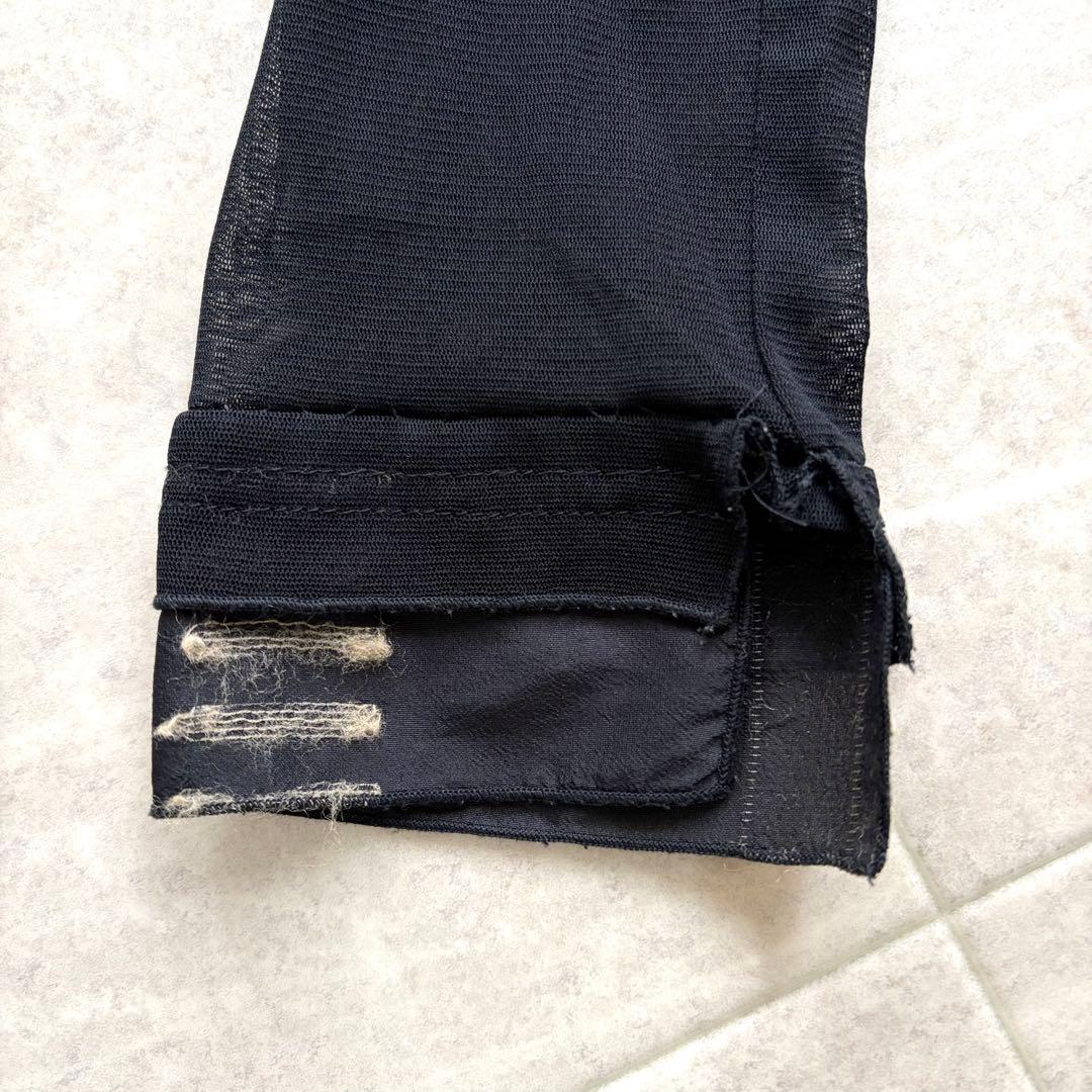 エイココンドウ パワーネット シアー パッチワーク ワンピース