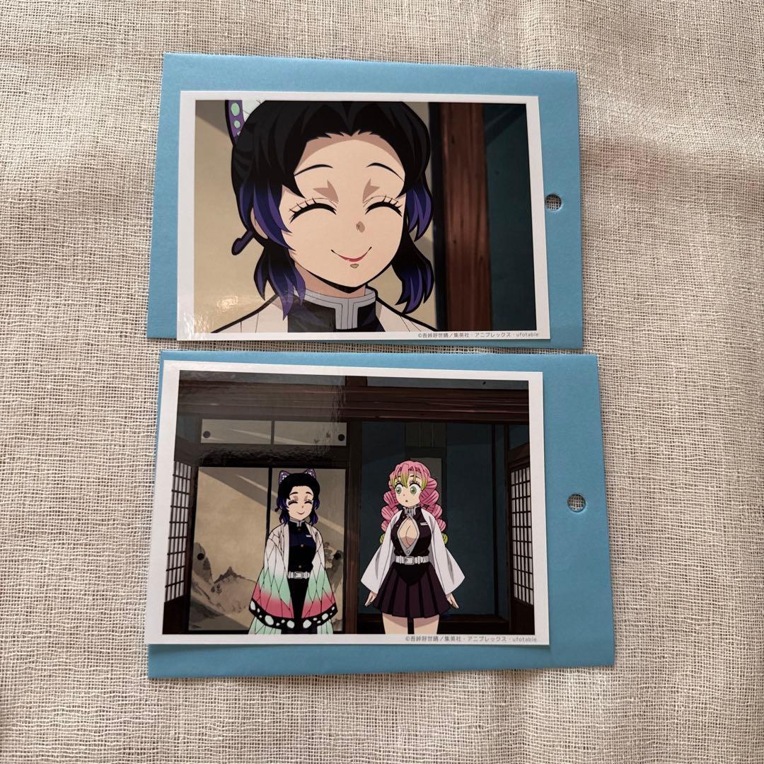 鬼滅の刃 みつりちゃんの隊服 場面写ブロマイドくじ 甘露寺蜜璃 胡蝶