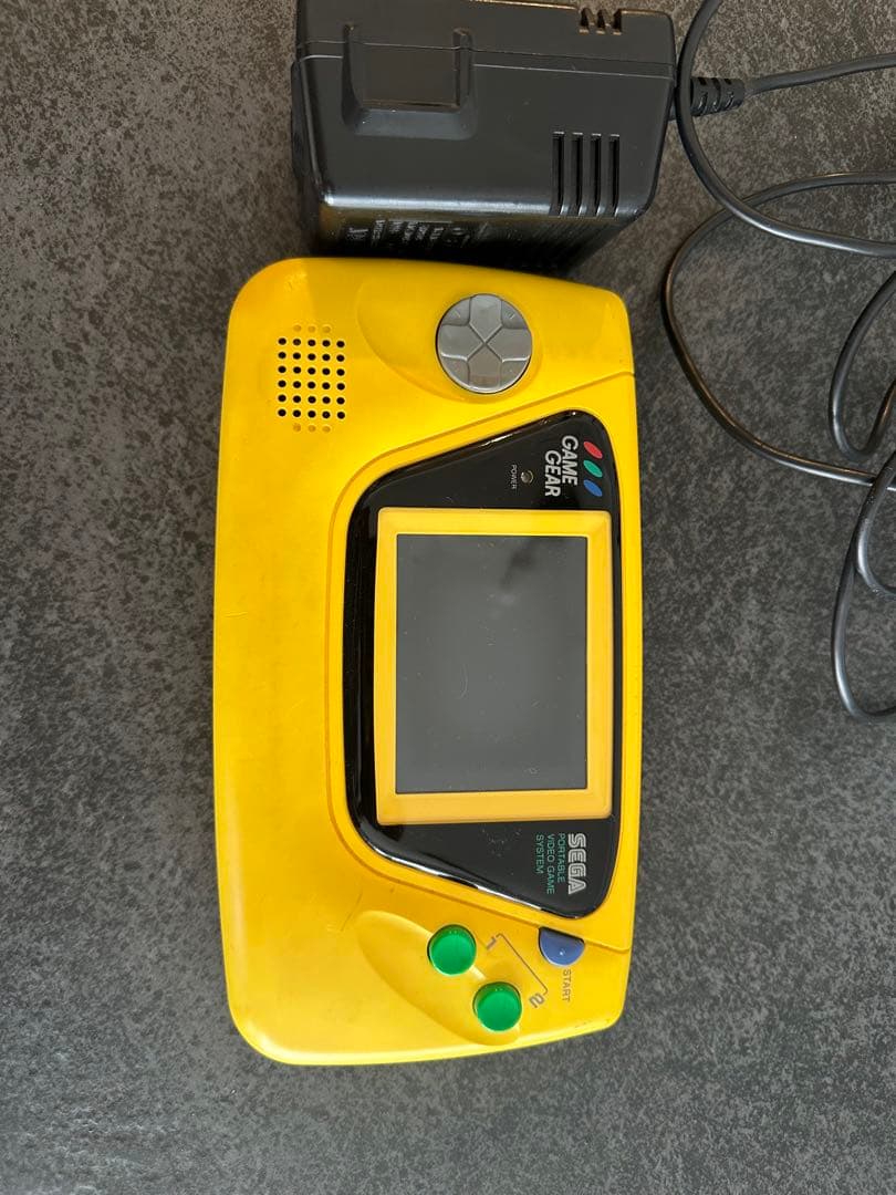 SEGA ゲームギア イエロー 本体